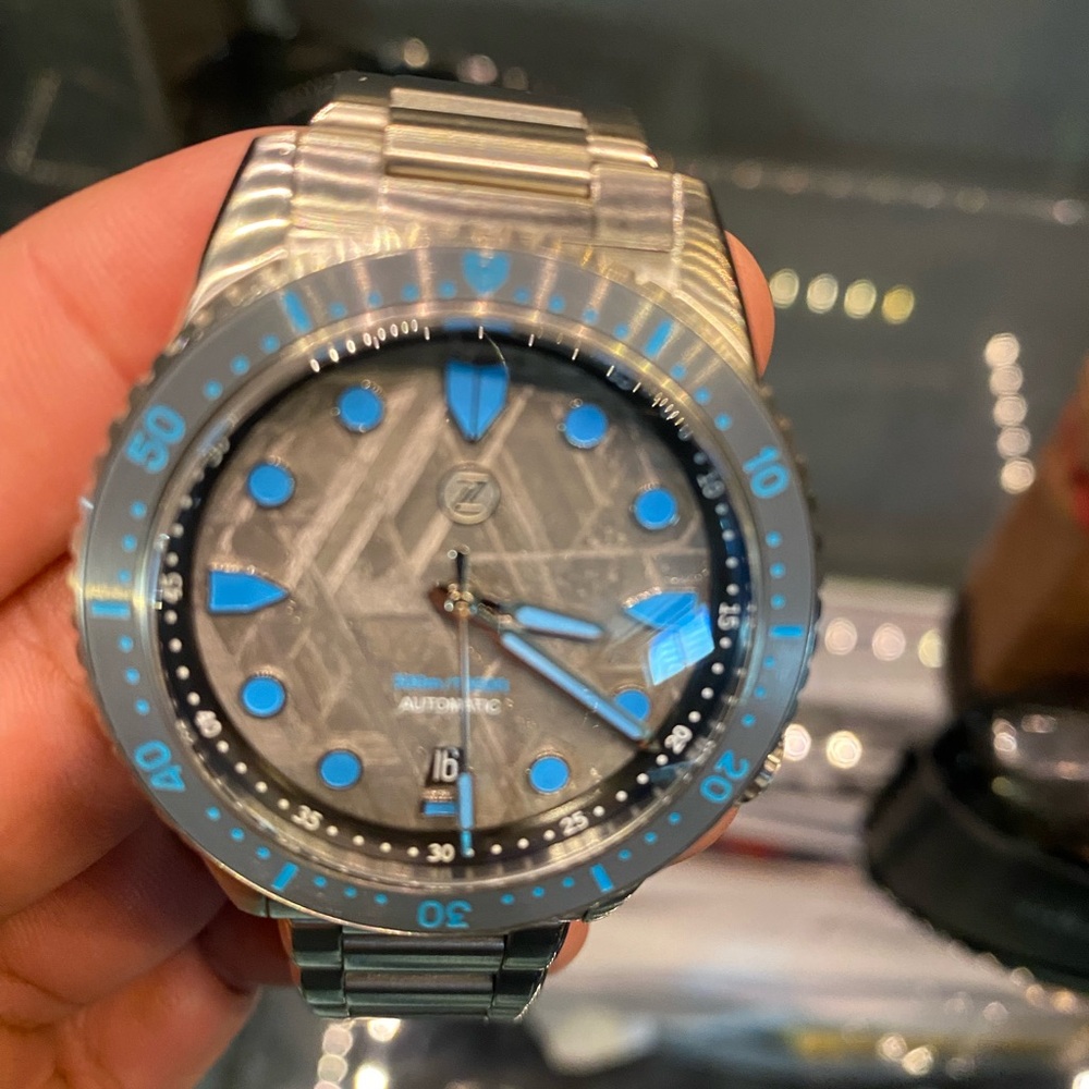 ZELOS MAKO meteorite diver watch